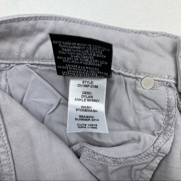 Vince Jeans Dylan Ankle Skinny Stonewash - Picture 8 of 10